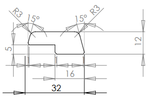 S2 12 x 32 mm